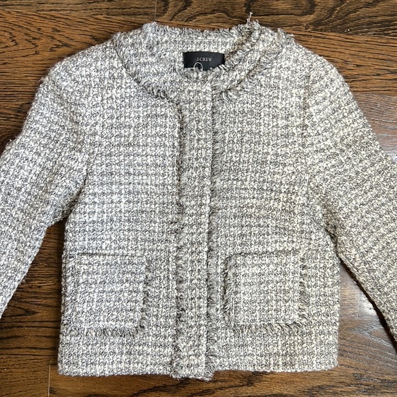 J. Crew Jackets & Coats J Crew Tweed Jacket Size 0 Poshmark